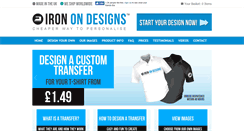 Desktop Screenshot of ironondesign.com